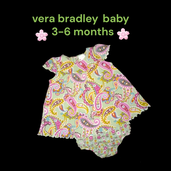 3-6m Vera Bradley baby dress set - Picture 8 of 8